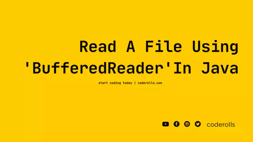 How To Read File Using BufferedReader In Java?